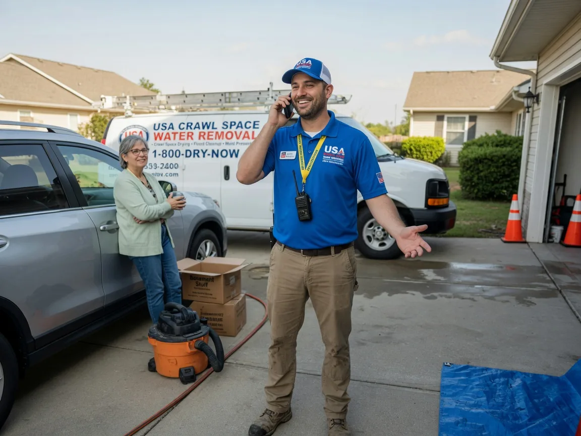 Crawl Space Water Removal Doyline, LA FAQs